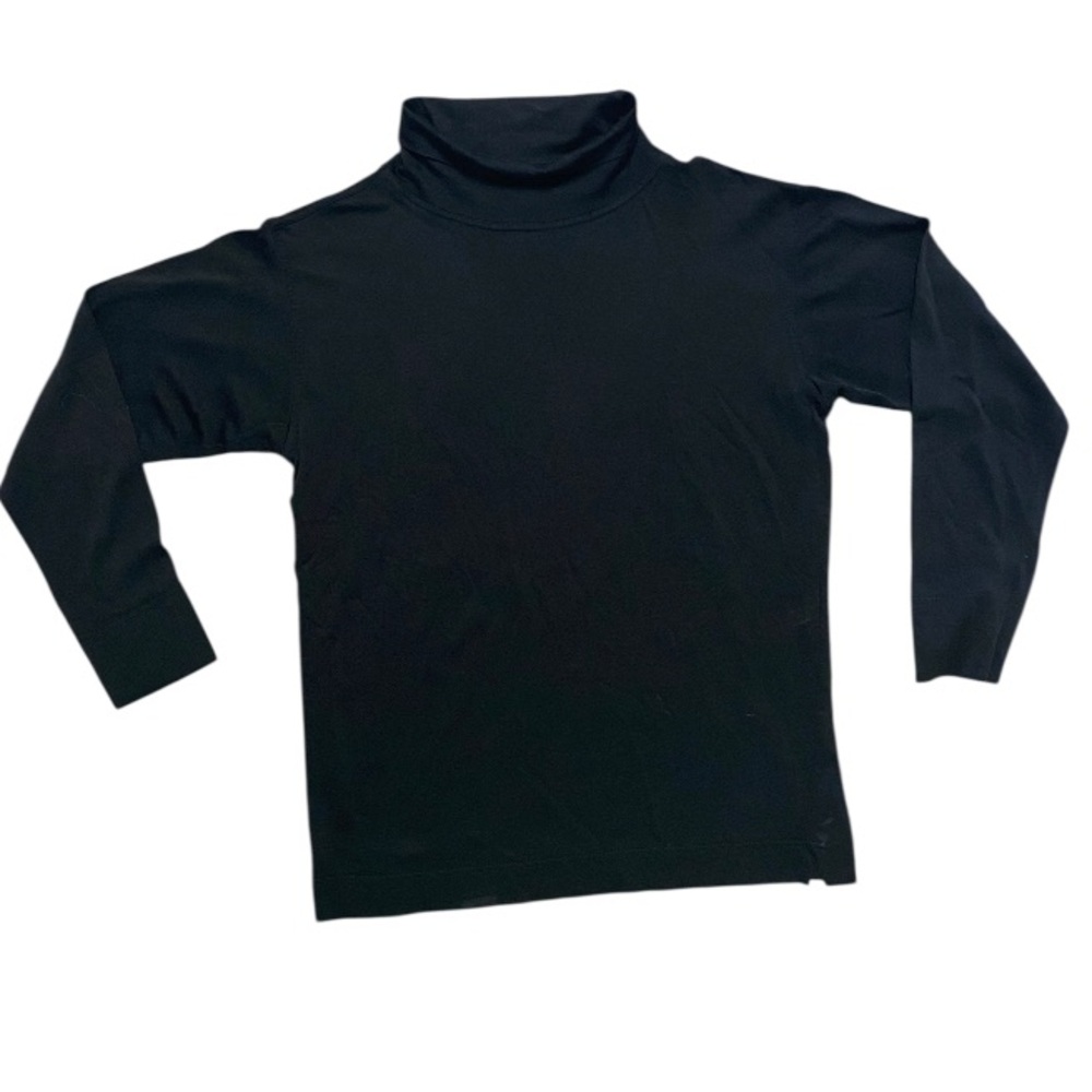 Vintage Marithe Francois Girbaud Black Long Sleeve Turtleneck Shirt